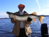 Dad 43" Fall Sucker Fishing